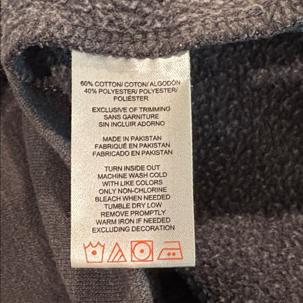 Wolverine Gray Fleece Hoodie - Picture 5 of 5